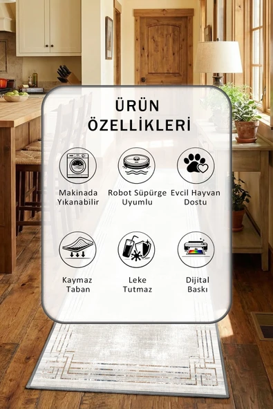 Yıkanabilir Mutfak Halısı - Resim 2