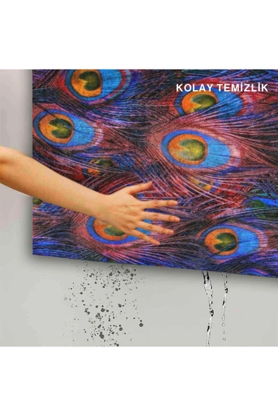Dekoratif Kapı Önü Paspası - Kaymaz Taban (196) - Resim 5