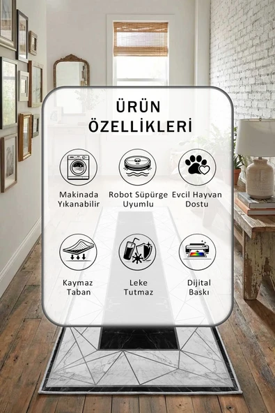Yıkanabilir Yolluk - Resim 2