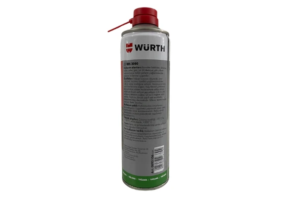 Würth Hhs 2000 Yüksek Basınçlı Yağlayıcı Sprey - Resim 2
