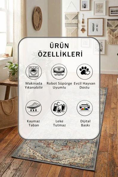 A-25 Yıkanabilir Yolluk - Resim 2