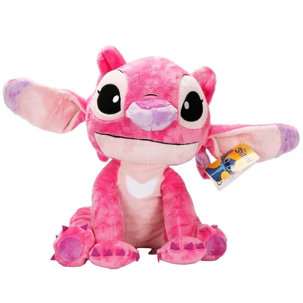 Büyük Boy Angel Peluş Oyuncak 45 cm - Yumuşacık Pembe Stitch Serisi ürün görseli 1