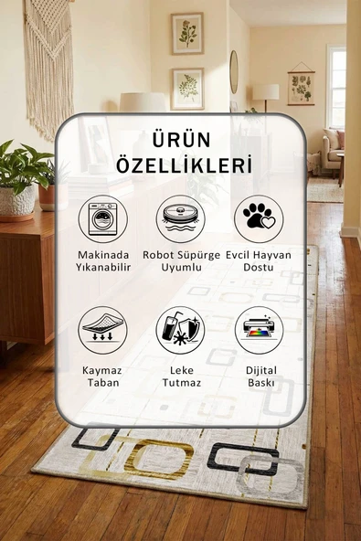 Torre Yıkanabilir Yolluk - Resim 2