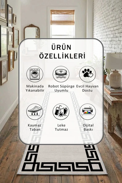 Yıkanabilir Yolluk - Resim 2