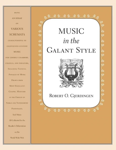 Music in the Galant Style Reprint Edition Robert Gjerdingen ürün görseli 1