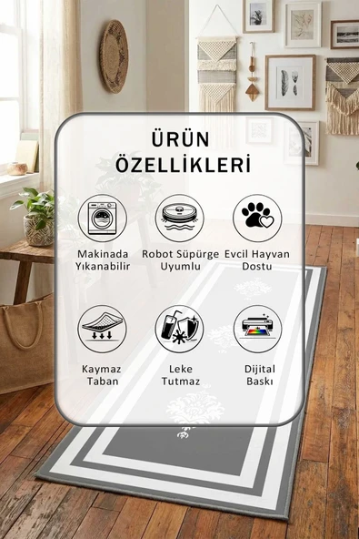 Yıkanabilir Yolluk - Resim 2