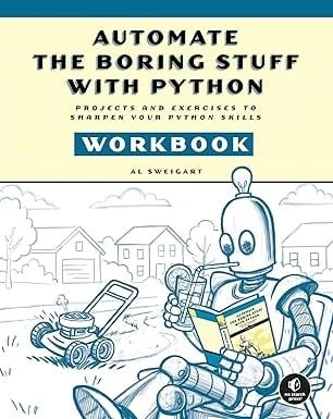 Automate the Boring Stuff with Python Workbook: Projects and Exercises to Sharpen Your Python Skills Al Sweigart ürün görseli 1