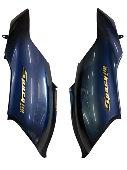 Honda Spacy 110 Sele Altı Yan Kapak Lacivert Takım Oem ürün görseli 1