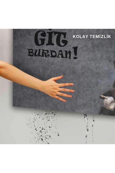 Dekoratif Kapı Önü Paspası - Kaymaz Taban (17) - Resim 5