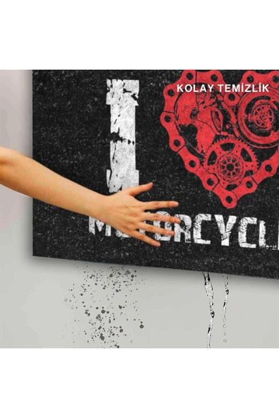 Dekoratif Kapı Önü Paspası - Kaymaz Taban (241) - Resim 5