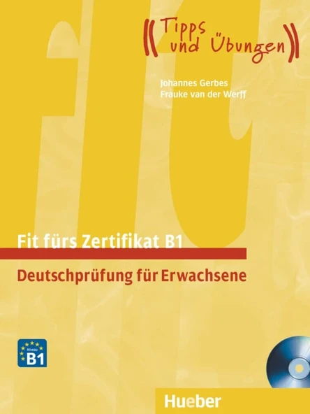 Fit fürs Zertifikat B1 DeutschPrüfung für Erwachsene Prüfungstraining.Deutsch als Fremdsprache / Lehrbuch mit integrierter with Audio ürün görseli 1
