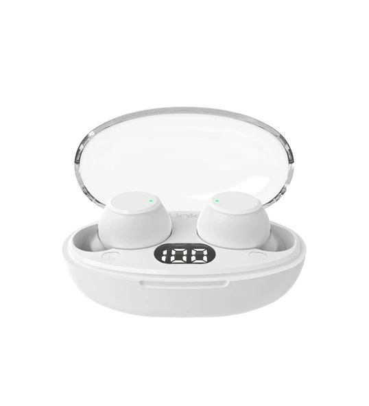 Linktech DOT1 Çevre Dostu Bluetooth Kulaklık Beyaz - Resim 4