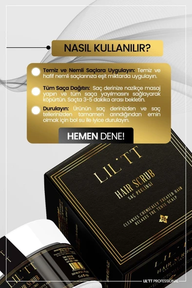 LİLTH HAİR SCRUB ürün görseli 1