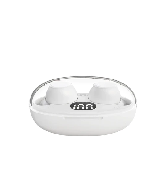 Linktech DOT1 Çevre Dostu Bluetooth Kulaklık Beyaz - Resim 3