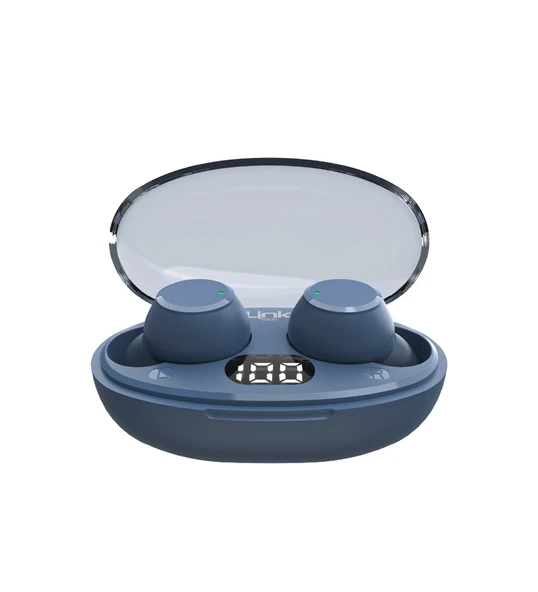 Linktech DOT1 Çevre Dostu Bluetooth Kulaklık Mavi ürün görseli 1