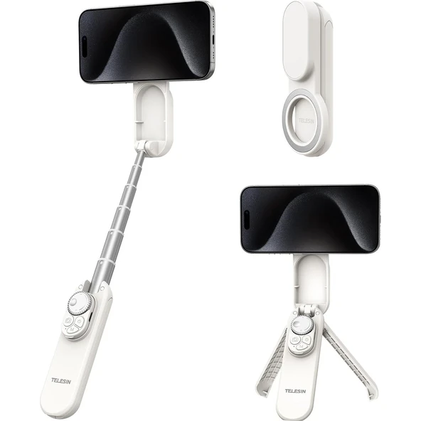 Telesın Magsafe Mini Selfie Stick ürün görseli 1
