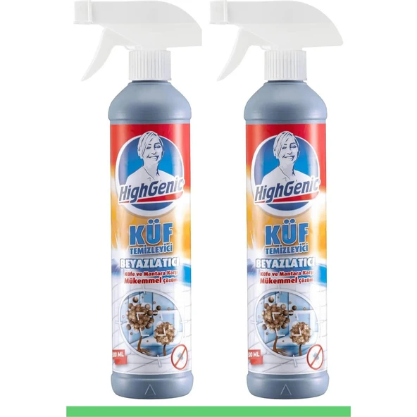 Küf Temizleyici 2 x 500 ml Beyazlatıcı Özellik ile Ferahlatıcı Koku Sunar ürün görseli 1