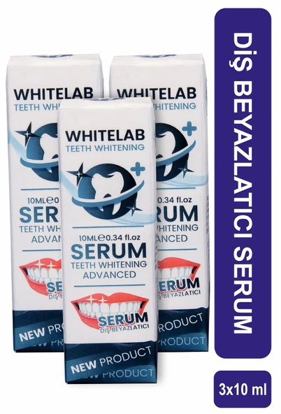 WHİTELAB DİŞ BEYAZLATICI 3'LÜ ürün görseli 1