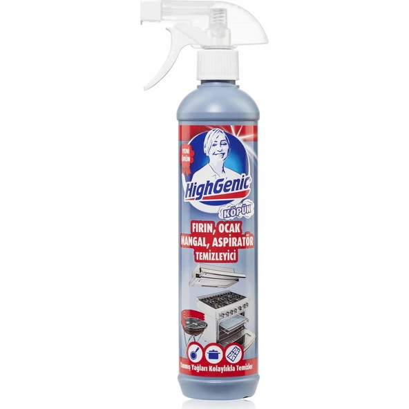 Köpük Temizleyici 500 ml Fırın, Ocak, Mangal ve Aspiratör İçin Etkili Kullanım ürün görseli 1