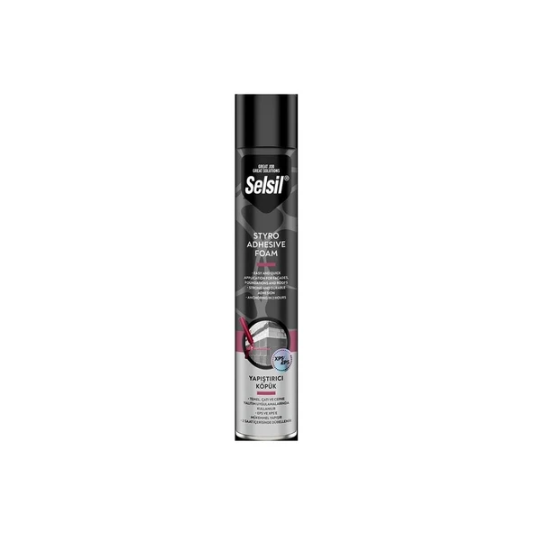 Selsil Yapıştırıcı Köpük Tabancalı 750 Ml ürün görseli 1