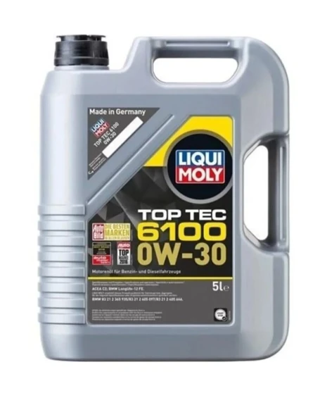 LIQUI MOLY TOP TEC 6100 0W30 5 LT ürün görseli 1