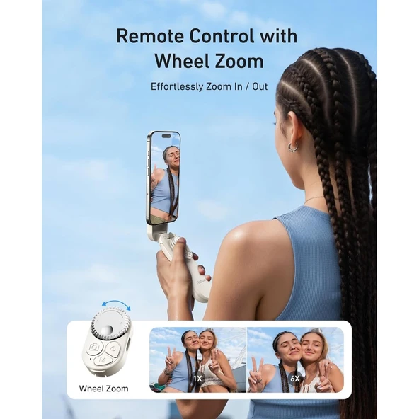 Telesın Magsafe Mini Selfie Stick - Resim 2