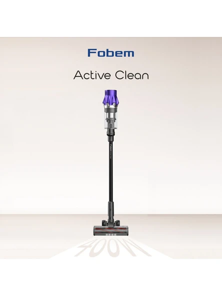 Fobem Active Clean Şarjlı Dikey Süpürge 400W Toz Algılama ürün görseli 1