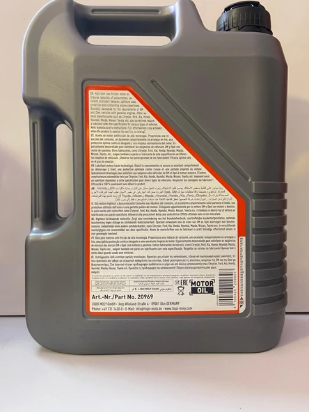 LIQUI MOLY SPECIAL TEC DX1 5W30 5LT - Resim 2