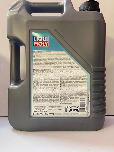 LIQUI MOLY SPECIAL TEC 0W20 5LT - Resim 2
