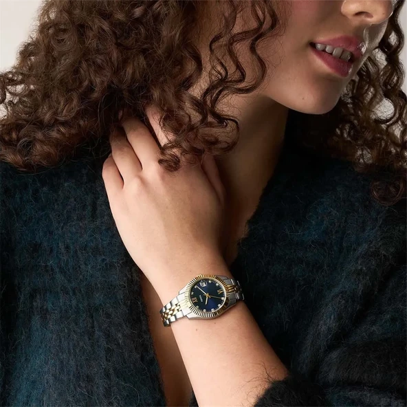 Fossil FES5443 Kadın Kol Saati - Resim 5