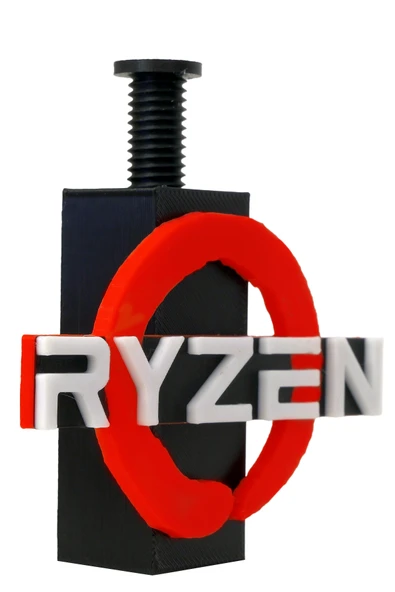 Ryzen Logolu Ekran Kartı Destek Aparatı – GPU Sag Önleyici Ayarlanabilir Destek Braketi ürün görseli 1