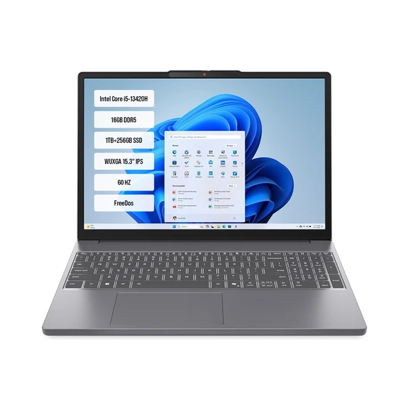 IP3 83K100Q0TR-05 i5-13420H 16GB DDR5 512ssd WUXGA 15.3" IPS FreeDos ürün görseli 1