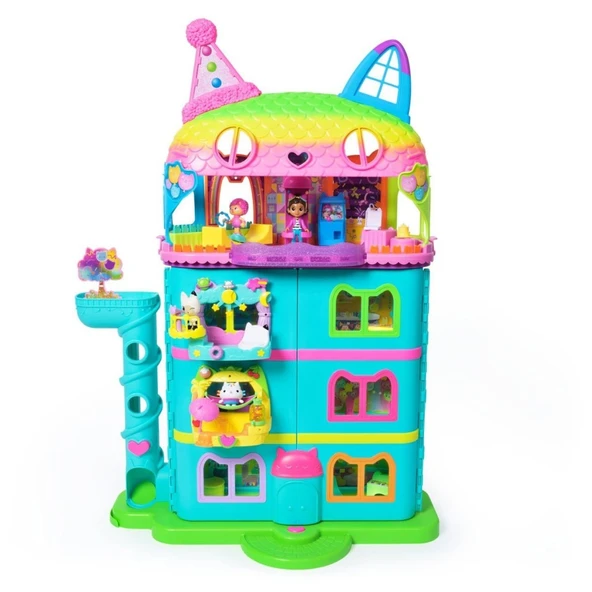 70742 Gabbys Dollhouse Festival Evi Eğlenceli Müzikli Oyun Seti 63 cm -Spinmaster ürün görseli 1
