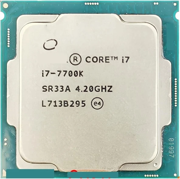 Intel Core i7-7700K 4.2GHz 8MB Cache LGA1151 Tray İşlemci ürün görseli 1
