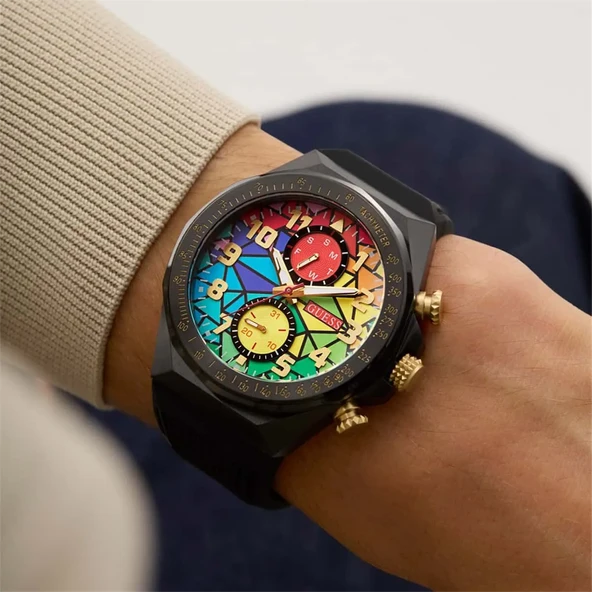 Guess GUGW0902G3 Erkek Kol Saati - Resim 9
