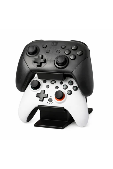 Çift Katlı Universal Gamepad Standı– Xbox / PC / PS Kumanda Düzenleyici – Masaüstü Şık Düzenleyici ürün görseli 1