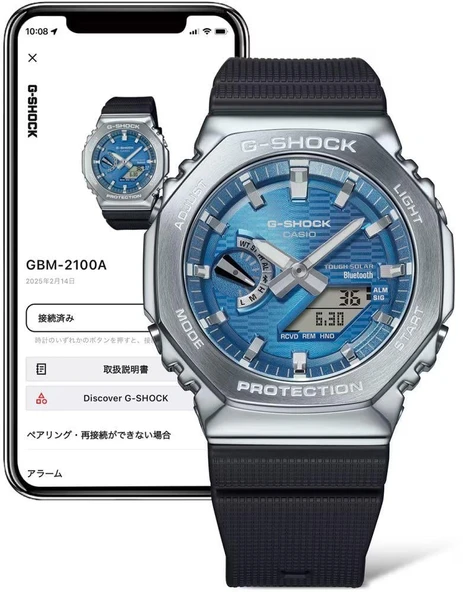Casio G-steel GBM-2100A-2BDR Erkek Kol Saati - Resim 4