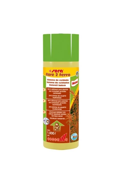 SERA Flore 2 Ferro Bitki Katkısı 250 Ml ürün görseli 1