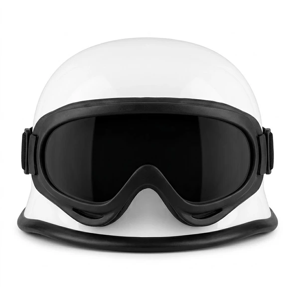 M20 CHOPPER KASK GÖZLÜKLÜ - Resim 6