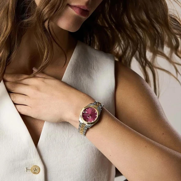 Fossil FES5461 Kadın Kol Saati - Resim 4
