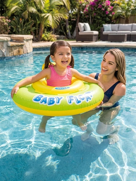 İNTEX BABY FLOAD OTURAKLI BEBEK SİMİDİ ürün görseli 1