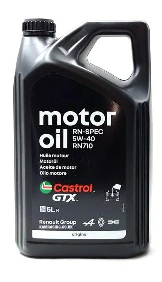 CASTROL GTX RN-SPEC RN710 5W40 4L ürün görseli 1