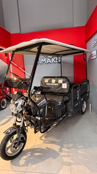 Rebat SU58000 1300W Ruflu Üç Tekerlekli Elektrikli Motosiklet ürün görseli 1