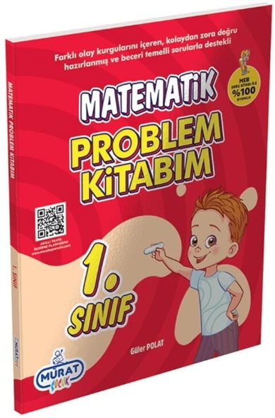 1. Sınıf Matematik Problemler Kitabım Murat Yayınları ürün görseli 1
