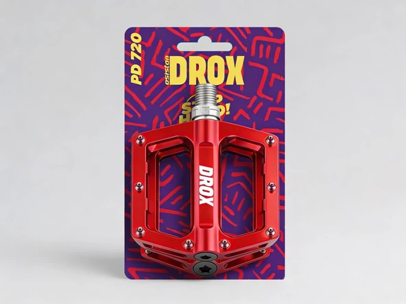 Asistan DROX 720 Rulmanlı Bisiklet Pedalı Farklı Renklerde ürün görseli 1