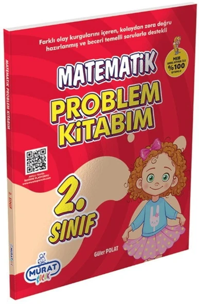2. Sınıf Matematik Problemler Kitabım Murat Yayınları ürün görseli 1