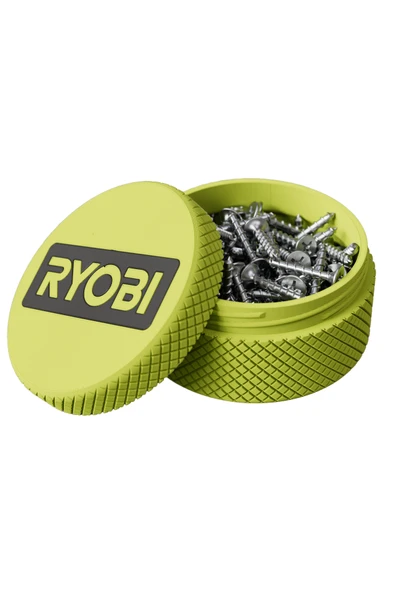 Ryobi Vida Organizer Kutusu 80x40 mm – Duvar Tipi Vidalık & Parça Düzenleyici ürün görseli 1