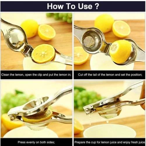 Paslanmaz Çelik Limon Sıkacağı - Resim 3