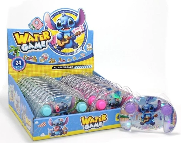 Stitch Baskılı Sulu Oyun - Kulaklı Konsol Tasarımlı Su Oyunu Alk3993 ürün görseli 1