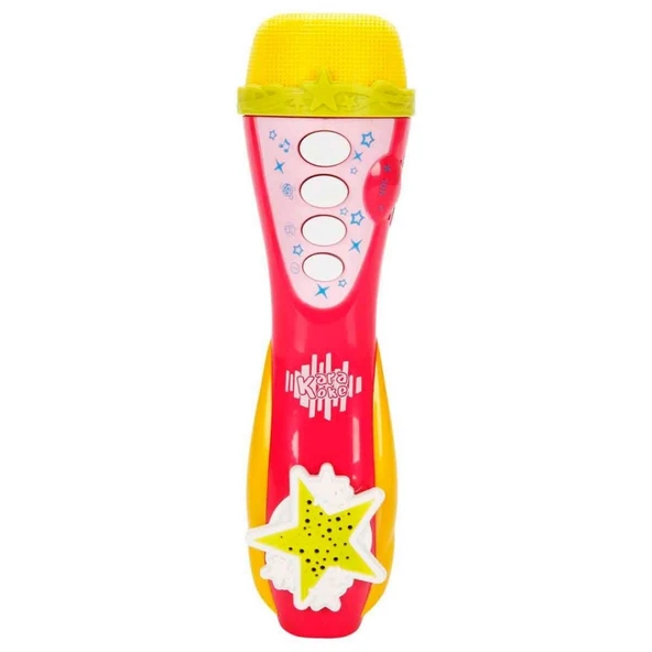 Pembe Karaoke Mikrofonu ürün görseli 1